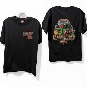 VTG Harley-Davidson Lynchburg TN "The Only Therapy I Need” Graphic Tee - M